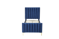Nouvelle conception de lit rembourré alliant luxe haut de gamme, confort et style moderne en tissu, qualité supérieure