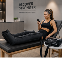 Dispositif de compression pneumatique intermittente à 4 chambres de qualité médicale VU, approuvé CE MDR, système de récupération pour clinique de réadaptation
