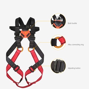 Equipo anticaídas ajustable ANT5PPE, cinturón <span class=keywords><strong>de</strong></span> protección anticaídas <span class=keywords><strong>de</strong></span> cuerpo completo, arnés <span class=keywords><strong>de</strong></span> <span class=keywords><strong>seguridad</strong></span> para niños para escalada y actividades al aire libre - Product Image 2