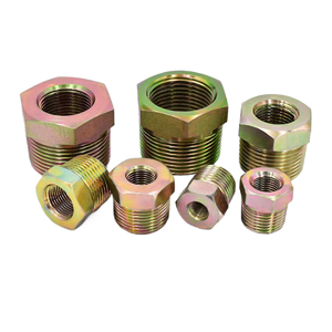 Ren ống lót g chủ đề tùy chỉnh ổ đĩa Hex đánh bóng nữ và nam chủ đề đầy màu sắc thép carbon hình lục giác tay áo - Product Image 6