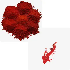 Rojo de pigmento de óxido de hierro pigmento químico en dubai para pintura de la pared y revestimiento