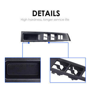 74232-52570 74231-52630 Panel de elevación de vidrio de coche RHD LHD cubierta de Panel de interruptor de ventana de reposabrazos para <span class=keywords><strong>Toyota</strong></span> Vitz <span class=keywords><strong>Yaris</strong></span> 2010- 2014 - Product Image 3