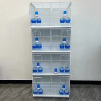 Vente Flash : Cages à Oiseaux d'Élevage de Haute Qualité, Cages de Luxe Artisanales pour Agapornis, Cages Métalliques pour Canaris et Perruches