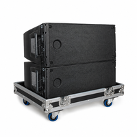 Gooermi pour 2x HDL30A HDL20A, boîte de transport universelle pour enceintes Line Array