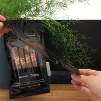 Sac à fermeture éclair anti-odeur personnalisé pour paquet de cigarettes, hydratant