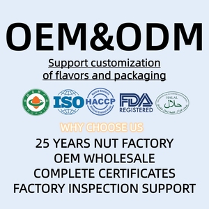 Fábrica Integral de Snacks de Cacahuetes y Frutos Secos al por Mayor, Cacahuetes Tostados Halal OEM, Cacahuetes Enlatados Salados de 30g y 150g - Product Image 3