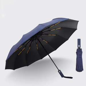 <span class=keywords><strong>Parapluie</strong></span> d'affaires <span class=keywords><strong>pliant</strong></span> entièrement automatique à 12 baleines coupe-<span class=keywords><strong>vent</strong></span>, le plus vendu et très prisé - Product Image 1