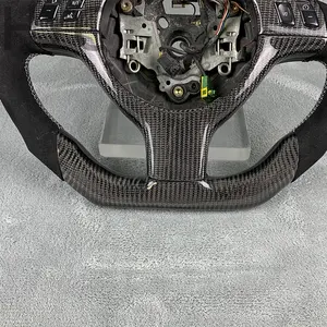 Car Carbon Accessories Suitable For BMW E46 E39 M3 Alcantara100% Carbon Fiber Steering Wheel