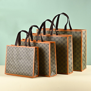 Bolsas de Mano Plegables de Lona con Asas y Logotipo Personalizado de Alta Calidad, Bolsas de Compra - Product Image 3