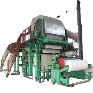 Wholesaler china 2880 high speed fourdrinier wire single dryer toilet paper making machine and production line
