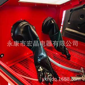 เครื่องพ่นทรายแห้งขนาดเล็ก Sbc350 สำหรับขจัดสนิมและคราบตะกรัน ใช้งานด้วยมือ ทำความสะอาดโลหะม้วน ขนาด 98x72x150 มม. - Product Image 5