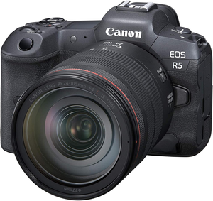 Appareil photo hybride plein format Canon EOS R5 avec objectif RF24-105mm F4 L IS USM, vidéo 8K, capteur CMOS 45 mégapixels - Product Image 5