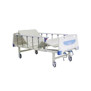 Cama de Hospital Manual de 2 Funciones, Cama de Enfermería, Cama Médica para Pacientes, Cama de Hospital Ajustable para Pacientes - Product Image 4