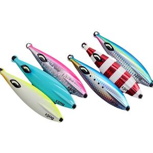 SKM Super dur matériel de pêche à l'achigan 20g-350gMetal Cast Jig cuillère leurre appât artificiel rivage pêche lente poisson d'eau salée - Product Image 6
