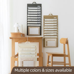Support mural multi-niveaux pliable pour documents, sac suspendu pour le rangement <span class=keywords><strong>de</strong></span> papier et <span class=keywords><strong>de</strong></span> reçus à la maison, au bureau ou à l'école - Product Image 5
