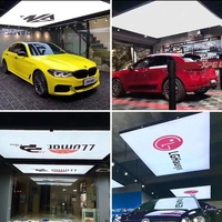 Éclairages LED personnalisés en usine pour le detailing automobile, éclairages de panneaux de réparation, éclairages de lavage de voitures et caissons lumineux à film souple