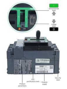 <span class=keywords><strong>Disjoncteur</strong></span> <span class=keywords><strong>Schneider</strong></span> MCCB NSX160a <span class=keywords><strong>125A</strong></span> 3p 200A 250A 400A 630A 800A <span class=keywords><strong>4P</strong></span> AC/DC, <span class=keywords><strong>disjoncteur</strong></span> à boîtier moulé électronique 36KA - Product Image 4