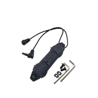 Pointeur laser noir et sable avec queue de rat, éclairage IR, en plastique ABS, support de montage pour lunette L3