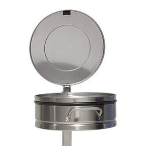 מחזיק שקית סל jh-mech עם קוטר רגל 35 ס "מ נירוסטה מחזיק שקית אשפה נייד - Product Image 4