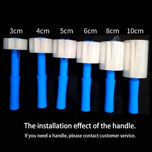 Stretch folie Gute Dehnung 20 Mikron 50mm für Möbel Schrumpf folie von Hand Stretch Jumbo Rollfilm - Product Image 4