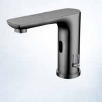 Robinet intelligent sans contact à induction en cuivre, très vendu, mitigeur de lavabo sans contact pour hôtels, villas et appartements
