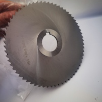 칸조 산업용 HSS 원형 백색 톱날 슬리팅 습식 절단 1/2인치 열간압연 금속 절단 디스크 OEM 맞춤형 장수명