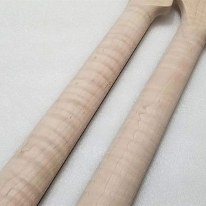 Phong cách cổ điển guitar cổ ngọn lửa Maple cổ gỗ hồng mộc Fingerboard chưa hoàn thành ST cổ - Product Image 5