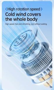 <span class=keywords><strong>Ventilateur</strong></span> silencieux <span class=keywords><strong>à</strong></span> clipser, compresse froide, refroidisseur personnel de poche, rechargeable, 3 vitesses, 1000 mAh, pour la maison, le camping-car, l'extérieur, le camping, les voyages - Product Image 6