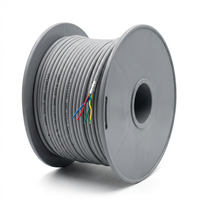 Câble d'alimentation industriel en cuivre étamé toronné de type 2464, 26 AWG, 30 conducteurs, résistant à la chaleur, ignifuge, fil électrique en PVC