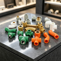 Nouvelle Raccordement en Plastique PP pour Tuyau PPR 20mm, Raccord Femelle à Douille, Haute Pression, Résistant à la Corrosion et aux UV, Soudable