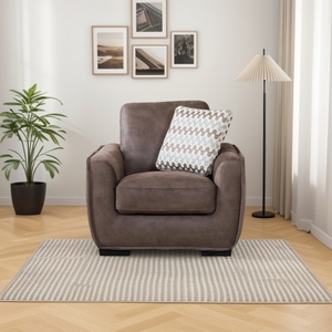 Juego de Sofás de Lujo Gris, Estilo Moderno, Fácil de Limpiar, Sofá de Terciopelo Suave de Fibra, Súper Calidad para Villa - Product Image 1