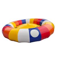 Lovekids Bateau Gonflable Tiraillable UFO Volant et Rotatif 10FT en PVC pour 6 Personnes, Idéal pour Lacs, Rivières et Activités Aquatiques Extérieures