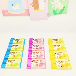 Mignonnes grandes gommes à crayons TPR en forme de chocolat Papeterie créative amusante pour la maternelle avec peu de résidus de propreté pour la vente en gros - Product Image 2