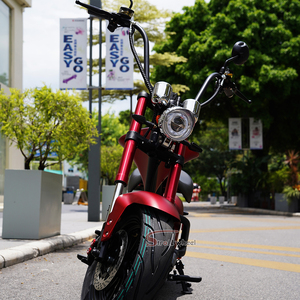 Citycoco รถจักรยานยนต์ไฟฟ้าสำหรับผู้ใหญ่สกูตเตอร์ออฟโรด Chopper 2000W 60V 30Ah รถจักรยานยนต์ citycoco มอเตอร์ไซค์ไฟฟ้าสำหรับใช้ในระยะยาว - Product Image 4