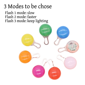 3 Modes Adjustments Battery USB Recharged Waterproof Pets <strong>Dogs</strong> Night <strong>Walking</strong> Safety LED Clip on Pendant <strong>Lights</strong> - Product Image 4