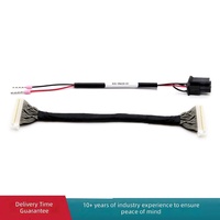 Câble FOXECO MX30 à conducteur en cuivre de type bande, isolé en PVC, 60V 200mm, faisceau d'alimentation/signaux pour drones de course FPV, modèle 43025-0400