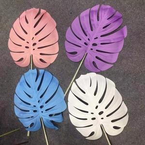 IFG Simulation fleur tortue feuille arrière <span class=keywords><strong>bambou</strong></span> simulation fleur feuille perse salon restaurant placé <span class=keywords><strong>fleurs</strong></span> palier - Product Image 3