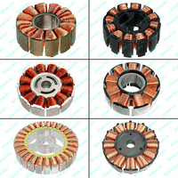 Máquina Bobinadora de Estator de Motor BLDC de Doble Estación QIWEI, Control PLC, Bobinado Automático CNC, 100% Recuperación de Cobre, Patentada