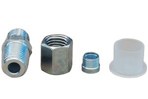 1CT/1DT BSPT Nam Thủy Lực Thẳng Nối Thấp/Cao Áp Metric Chủ Đề Bite Loại Ống Phụ Kiện Carbon/Không Gỉ Adapter - Product Image 6