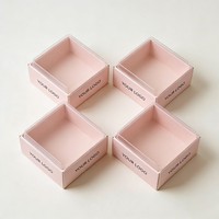 Boîte en papier kraft pour sandwich avec logo personnalisé, boîte d'emballage pour frites, boîte d'emballage jetable pour poulet frit avec couvercle transparent