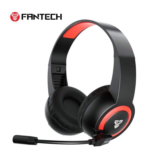 FANTECH HQ56 Lightweight Wired Gaming Headset with Foldable Microphone 40MM Driver 3.5mm Jack Wired On-ear Headsets