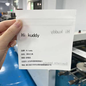 Sac Ziplock en PE Mat Personnalisable en Petits Lots 12x13 avec Fenêtre Transparente, Facile à Déchirer, Nouveau Matériau, Emballage de Haute Qualité pour Bijoux - Product Image 1