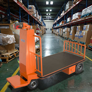 Chariot électrique à plateforme motorisé à quatre roues en acier inoxydable robuste Nenkeen NK-118 de 500 kg, chariot de stockage OEM - Product Image 6