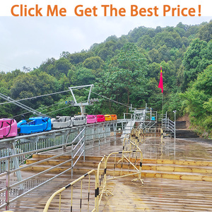 Thu hút công viên giải trí theo dõi nhanh chóng Alpine đường sắt đơn trượt núi roller coaster - Product Image 3