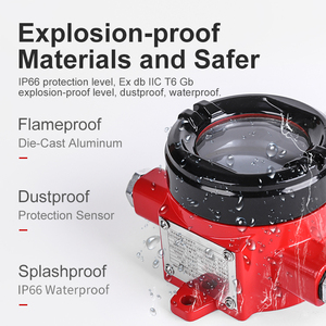 Máy Dò Nhiệt Độ Và Độ Ẩm Cố Định Công Nghiệp, Chống Cháy Nổ, Chứng Nhận ATEX - Product Image 2