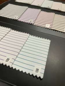 Tissu d'entreprise de rayure de la matière première NX 58 "tissu de polyester de largeur pour des vêtements - Product Image 5