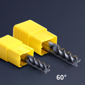 Fraiseuses CNC en carbure monobloc HRC55 HRC60 à 2 dents, revêtement G10/G13, modèles BTG/BTH personnalisables ODM/OEM - Product Image 3