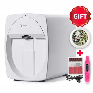 Best selling O2Nails Mobile Nail Printer Professional Nails Art machine for Manicure tool 1 year warranty nail art printer