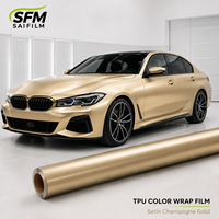 Película Protectora de Pintura (PPF) de TPU Personalizada para Carrocería con Múltiples Acabados de Lujo, Grosor de 7.5mil, Garantía de Más de 5 Años, Suministro del Fabricante