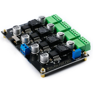 LM2596 DC-DC บั๊กคอนเวอร์เตอร์โมดูลจ่ายไฟ, ช่องสัญญาณหลายช่องสัญญาณแบบสเต็ปดาวน์ 3.3V/5V/12V/ADJ ปรับแรงดันไฟฟ้าได้ - Product Image 1